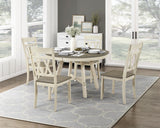 Ogden White Side Chair, Set of 2 from Homelegance - Luna Furniture