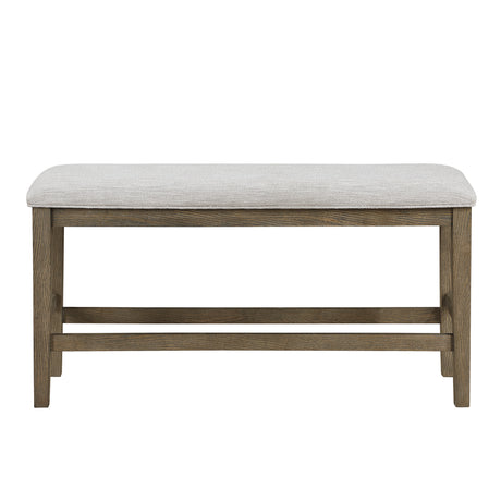 Emilia Light Brown 6-Piece Counter Height Set from Homelegance - Luna Furniture