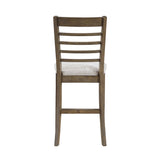 Emilia Light Brown 6-Piece Counter Height Set from Homelegance - Luna Furniture