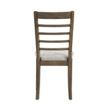 Emilia Light Brown 6-Piece Dining Set from Homelegance - Luna Furniture