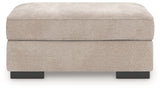 High Profile Taupe Ottoman from Ashley - Luna Furniture