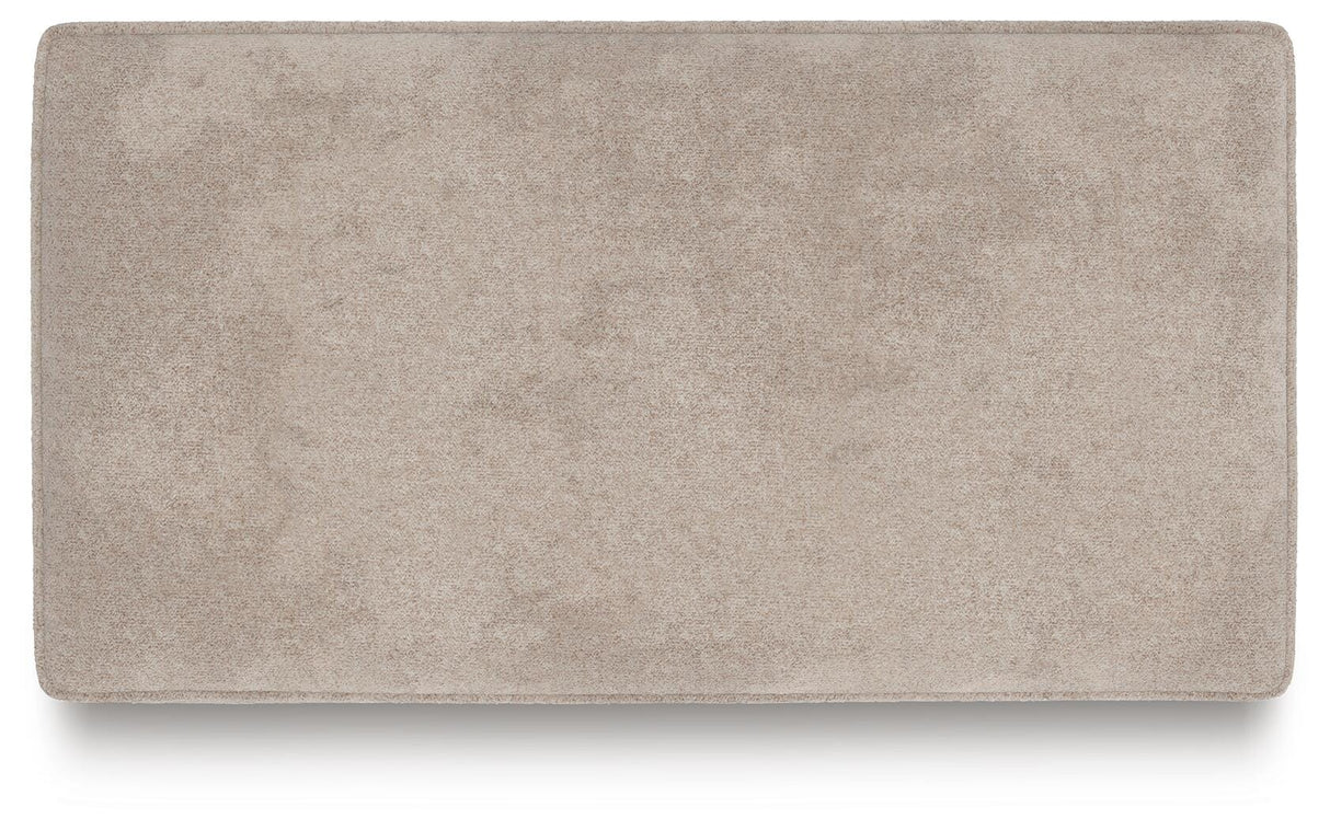 High Profile Taupe Sofa, Oversized Chair and Ottoman