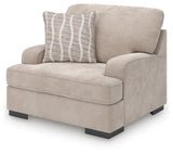 High Profile Taupe Oversized Chair from Ashley - Luna Furniture