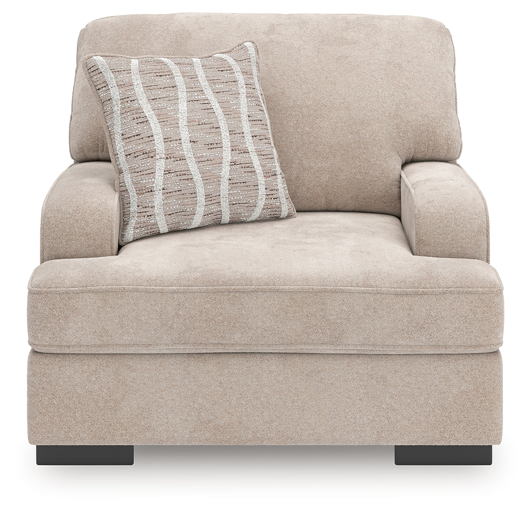 High Profile Taupe Oversized Chair from Ashley - Luna Furniture