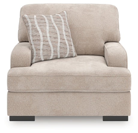 High Profile Taupe Oversized Chair from Ashley - Luna Furniture