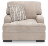 High Profile Taupe Oversized Chair from Ashley - Luna Furniture
