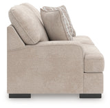 High Profile Taupe Loveseat from Ashley - Luna Furniture