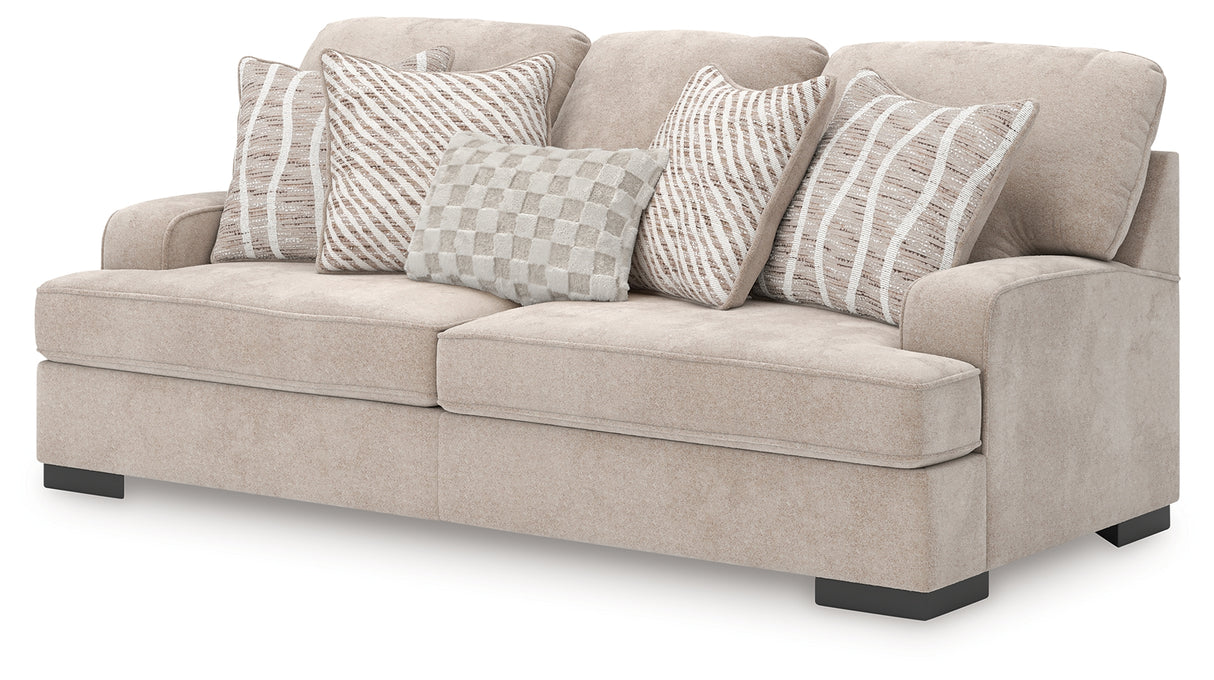 High Profile Taupe Sofa from Ashley Furniture - Luna Furniture