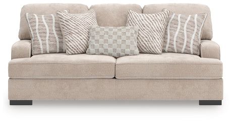 High Profile Taupe Sofa from Ashley Furniture - Luna Furniture