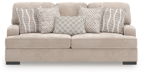High Profile Taupe Sofa, Oversized Chair and Ottoman from Ashley - Luna Furniture