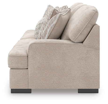 High Profile Taupe Sofa, Oversized Chair and Ottoman from Ashley - Luna Furniture