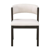 Soma Black/Beige Side Chair, Set of 2