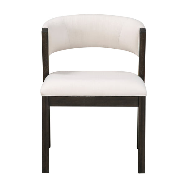 Soma Black/Beige Side Chair, Set of 2