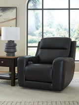 5Z-Comfort Onyx Power Recliner from Ashley - Luna Furniture