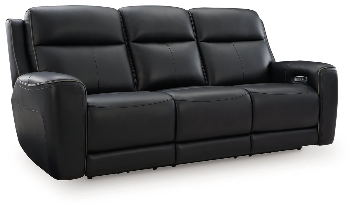 5Z-Comfort Onyx Power Reclining Sofa from Ashley - Luna Furniture