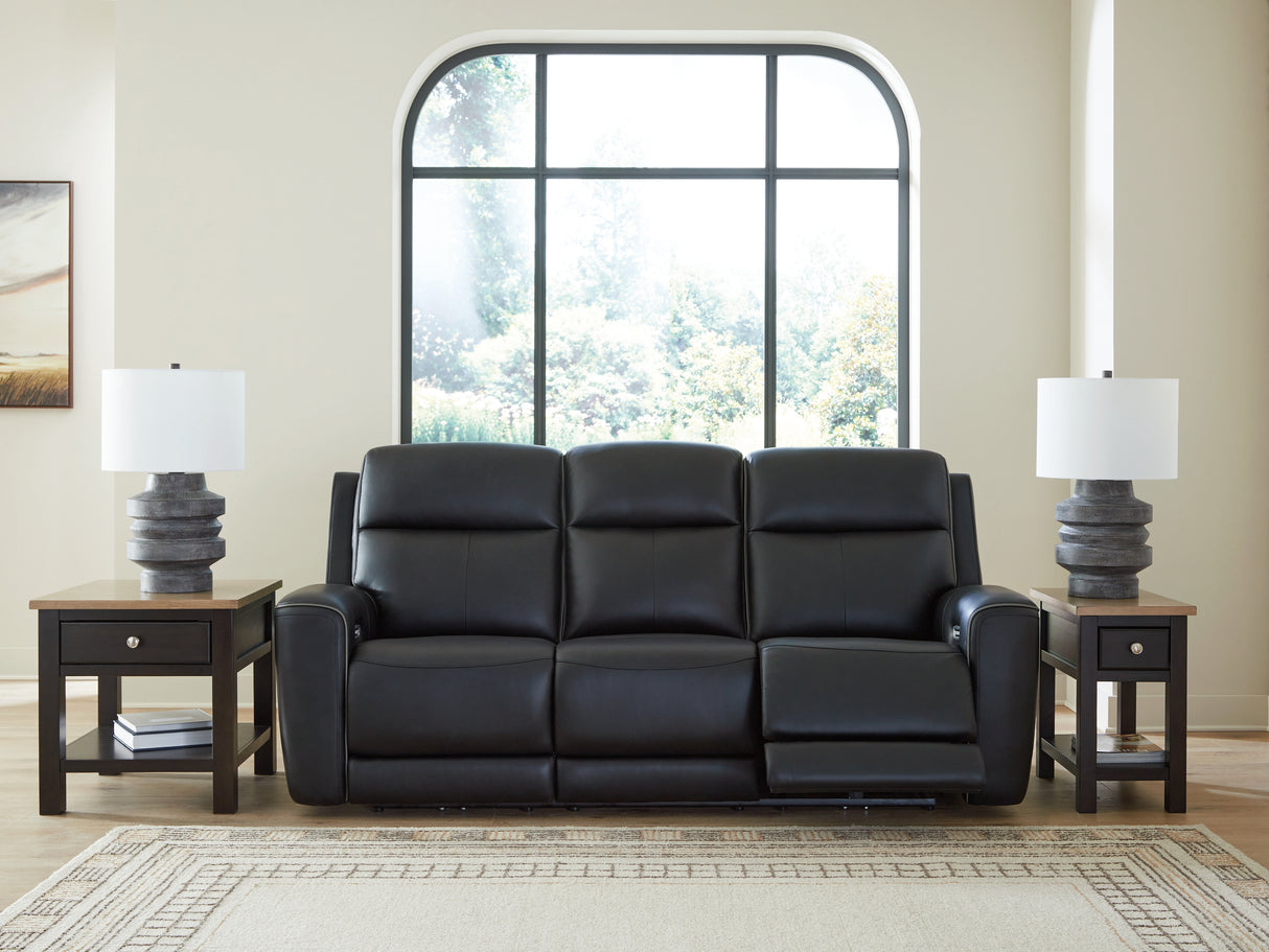 5Z-Comfort Onyx Power Reclining Sofa from Ashley - Luna Furniture