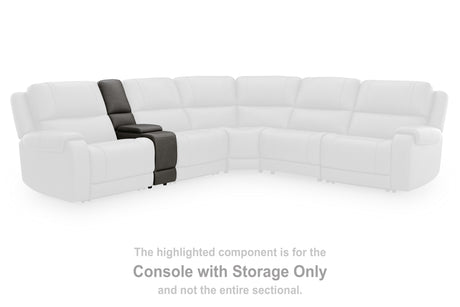 5Z - Pittson Anchor Console with Storage from Ashley Furniture - Luna Furniture