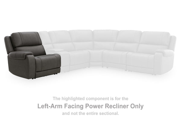 5Z - Pittson Anchor Left-Arm Facing Power Recliner