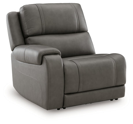 5Z - Pittson Anchor Left-Arm Facing Power Recliner from Ashley - Luna Furniture