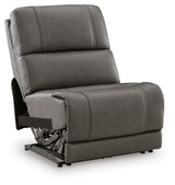 5Z - Pittson Anchor Power Armless Recliner from Ashley - Luna Furniture