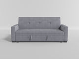 Barbara Navy Reversible Sectional with Hidden Storage and Pull-out Bed
