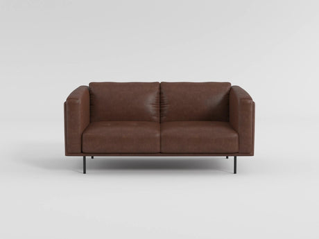 Soren Brown Loveseat from Homelegance - Luna Furniture