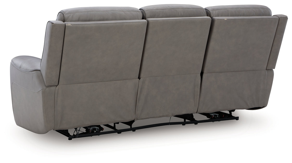 5Z-Comfort Coin Power Reclining Sofa from Ashley - Luna Furniture