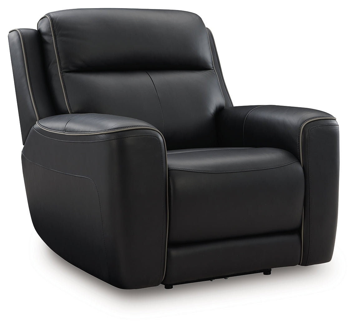5Z-Comfort Onyx Power Recliner from Ashley - Luna Furniture