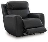 5Z-Comfort Onyx Power Recliner from Ashley - Luna Furniture