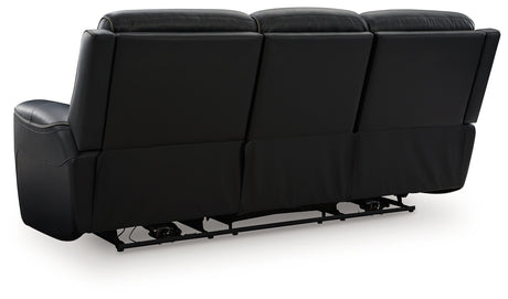 5Z-Comfort Onyx Power Reclining Sofa from Ashley - Luna Furniture