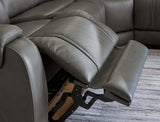 5Z - Pittson Anchor 5-Piece Power Reclining Sectional from Ashley - Luna Furniture