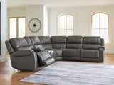 5Z - Pittson Anchor 6-Piece Power Reclining Sectional from Ashley - Luna Furniture