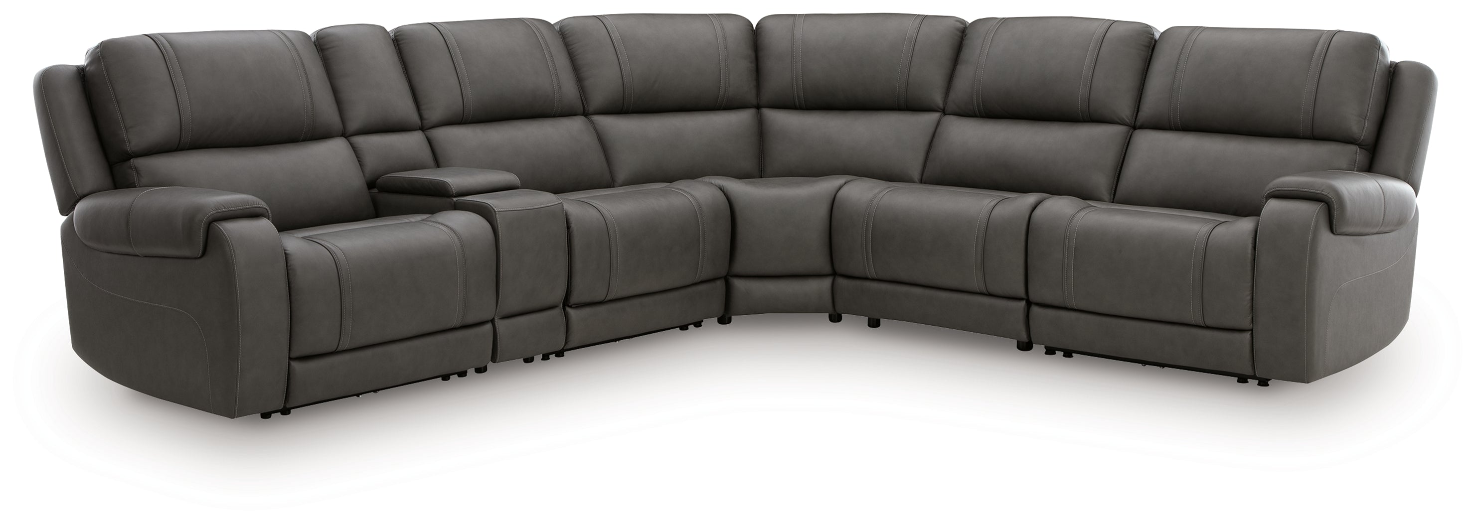5Z - Pittson Anchor 6-Piece Power Reclining Sectional – Luna Furniture