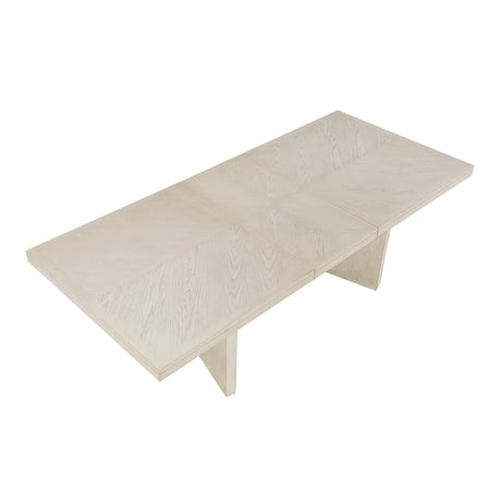 Tundra Ivory Extendable Dining Table from Homelegance - Luna Furniture