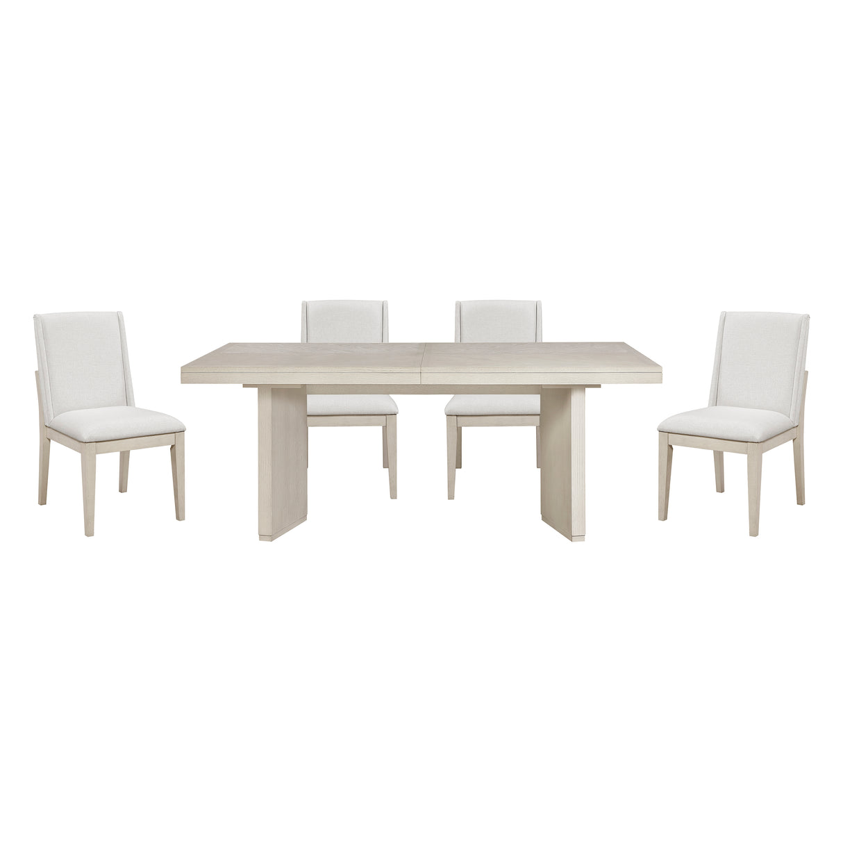 Tundra Ivory Extendable 5-Piece Dining Set from Homelegance - Luna Furniture