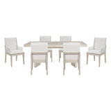 Tundra Ivory Extendable 7-Piece Dining Set from Homelegance - Luna Furniture
