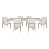 Tundra Ivory Extendable Dining Room Set from Homelegance - Luna Furniture