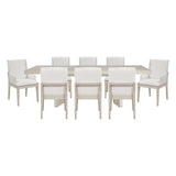 Tundra Ivory Extendable Dining Room Set from Homelegance - Luna Furniture