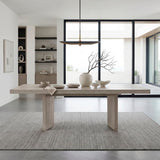 Tundra Ivory Extendable Dining Table from Homelegance - Luna Furniture