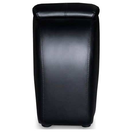 Cyrus Black Upholstered Recliner Living Room Set from Coaster - Luna Furniture
