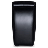 Cyrus Black Upholstered Recliner Living Room Set from Coaster - Luna Furniture