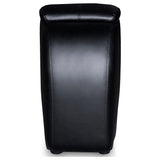 Cyrus Black Upholstered Recliner Living Room Set from Coaster - Luna Furniture