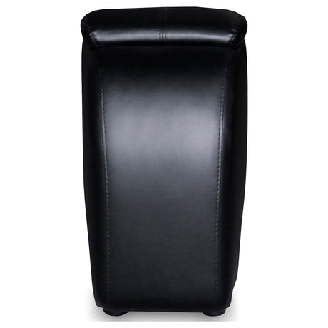 Cyrus Black Upholstered Recliner Living Room Set from Coaster - Luna Furniture