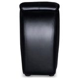 Cyrus Black Upholstered Recliner Living Room Set from Coaster - Luna Furniture