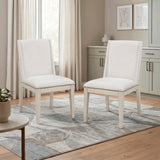Tundra Ivory Side Chair, Set of 2 from Homelegance - Luna Furniture