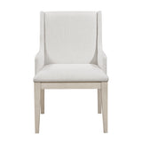 Tundra Ivory Arm Chair, Set of 2 from Homelegance - Luna Furniture