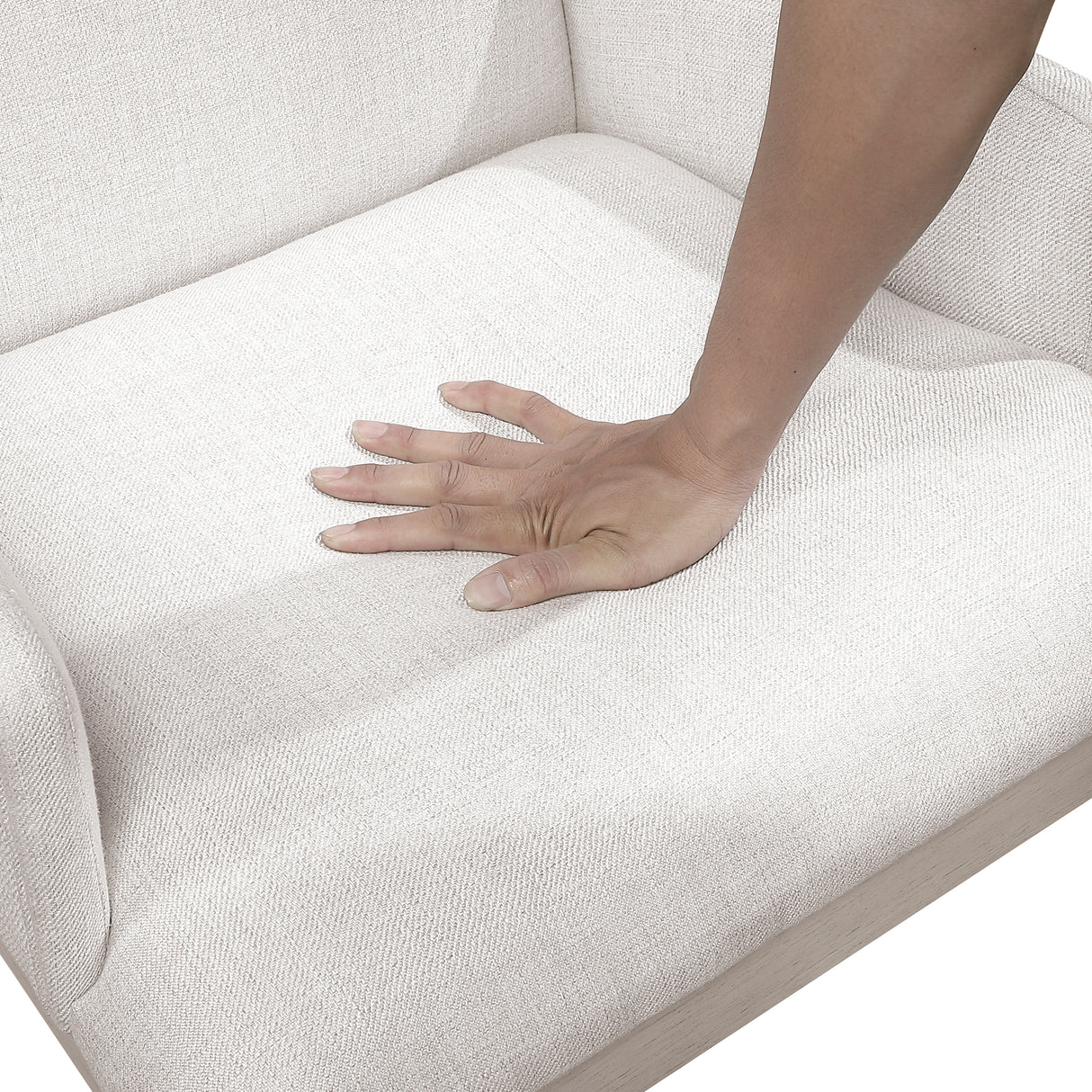 Tundra Ivory Arm Chair, Set of 2 from Homelegance - Luna Furniture