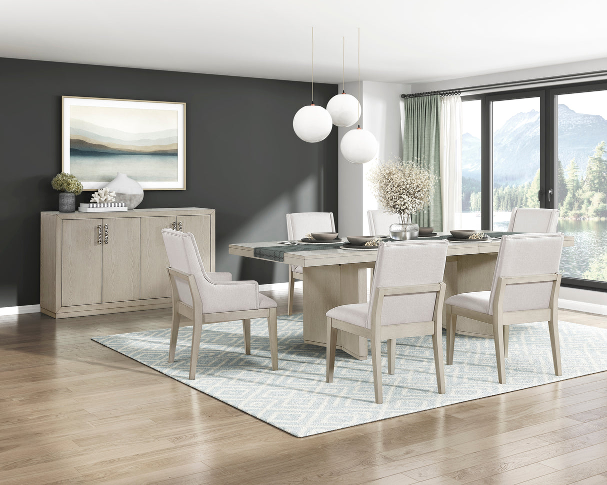 Tundra Ivory Extendable Dining Room Set from Homelegance - Luna Furniture