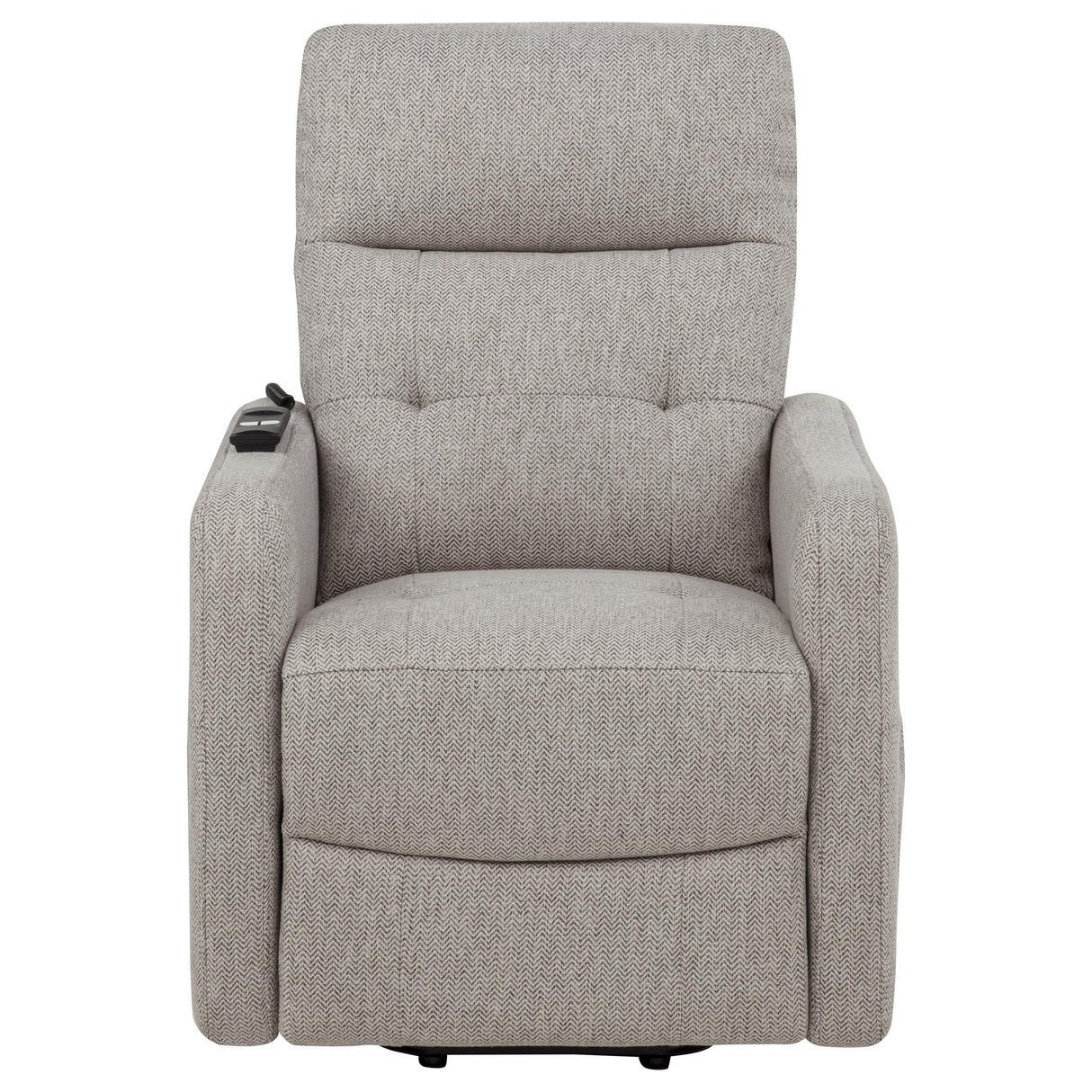 Dayes Taupe Upholstered Power Lift Recliner Chair from Coaster - Luna Furniture