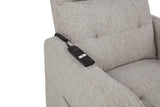 Dayes Taupe Upholstered Power Lift Recliner Chair from Coaster - Luna Furniture